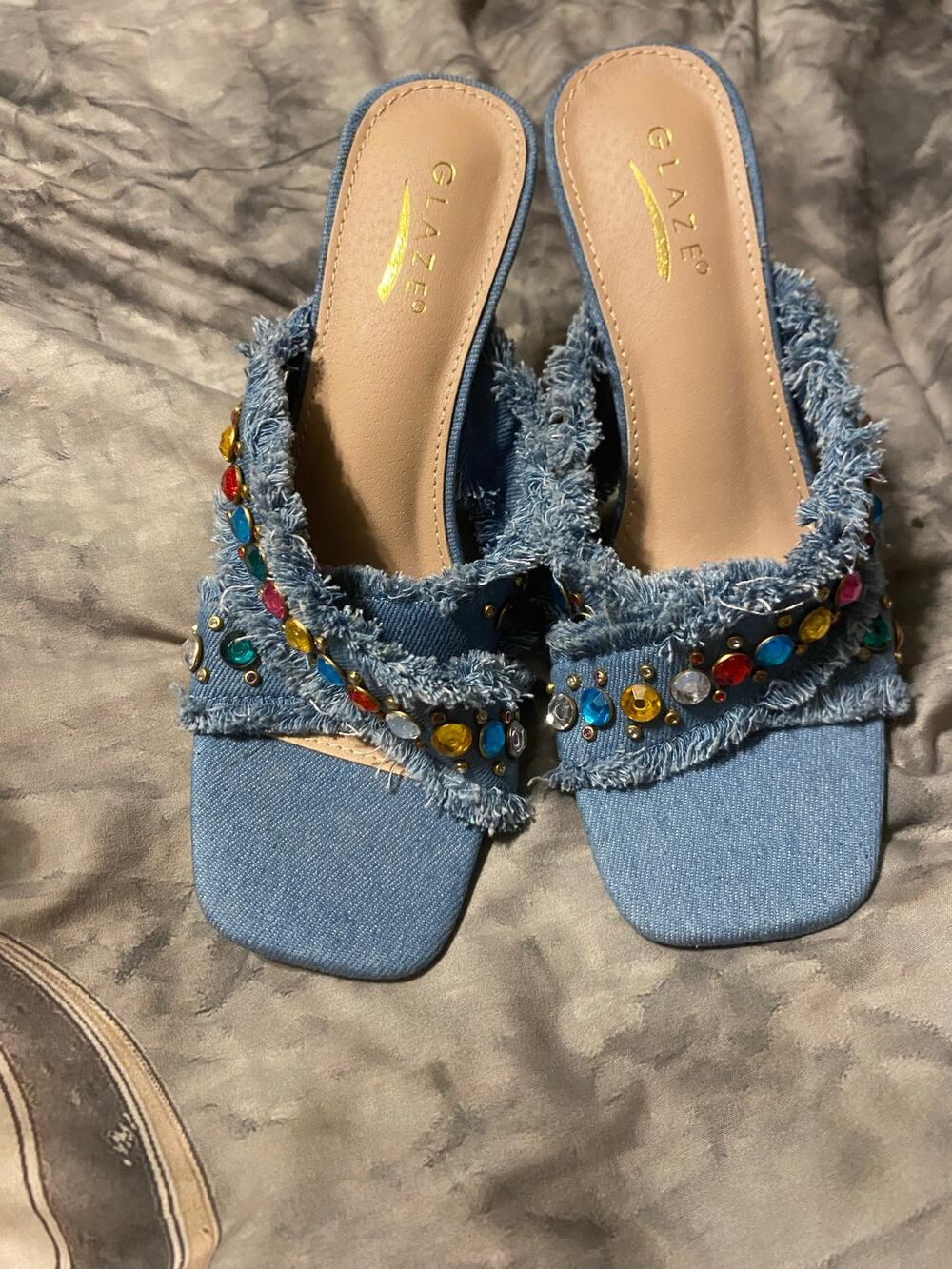 Beautiful and fun demin shoes